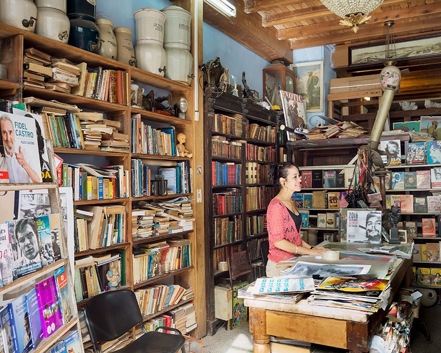 Una antigua librería donde se vende casi de todo y además libros
