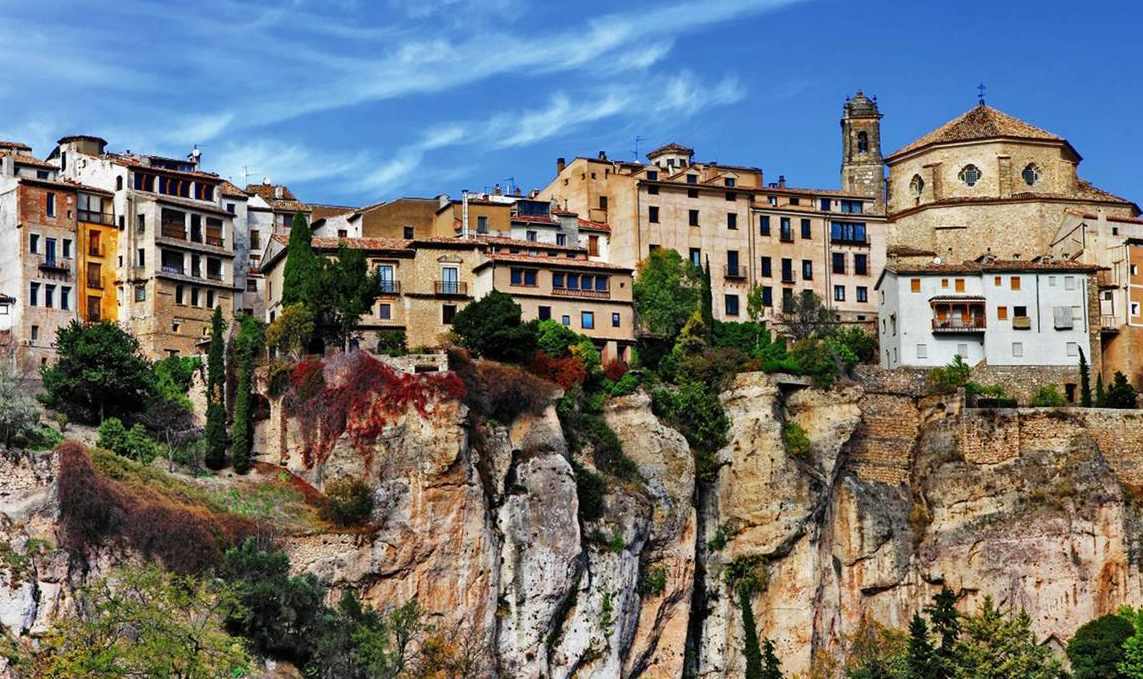 Vista de la ciudad de Cuenca finalista de la Capital Española de la Gastronomía