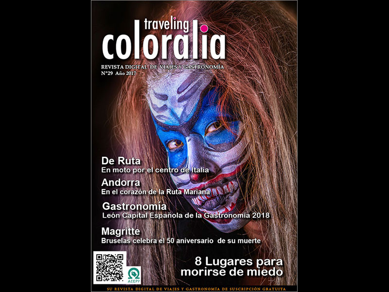Portada de la revista numero 29 de Traveling-Coloralia