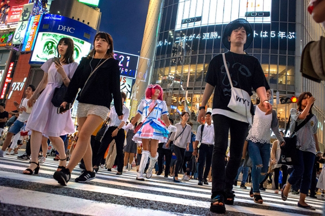 Paso de cebra de Shibuya