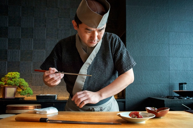 Chef del restaurante del Hotel Mandarin Oriental Tokio