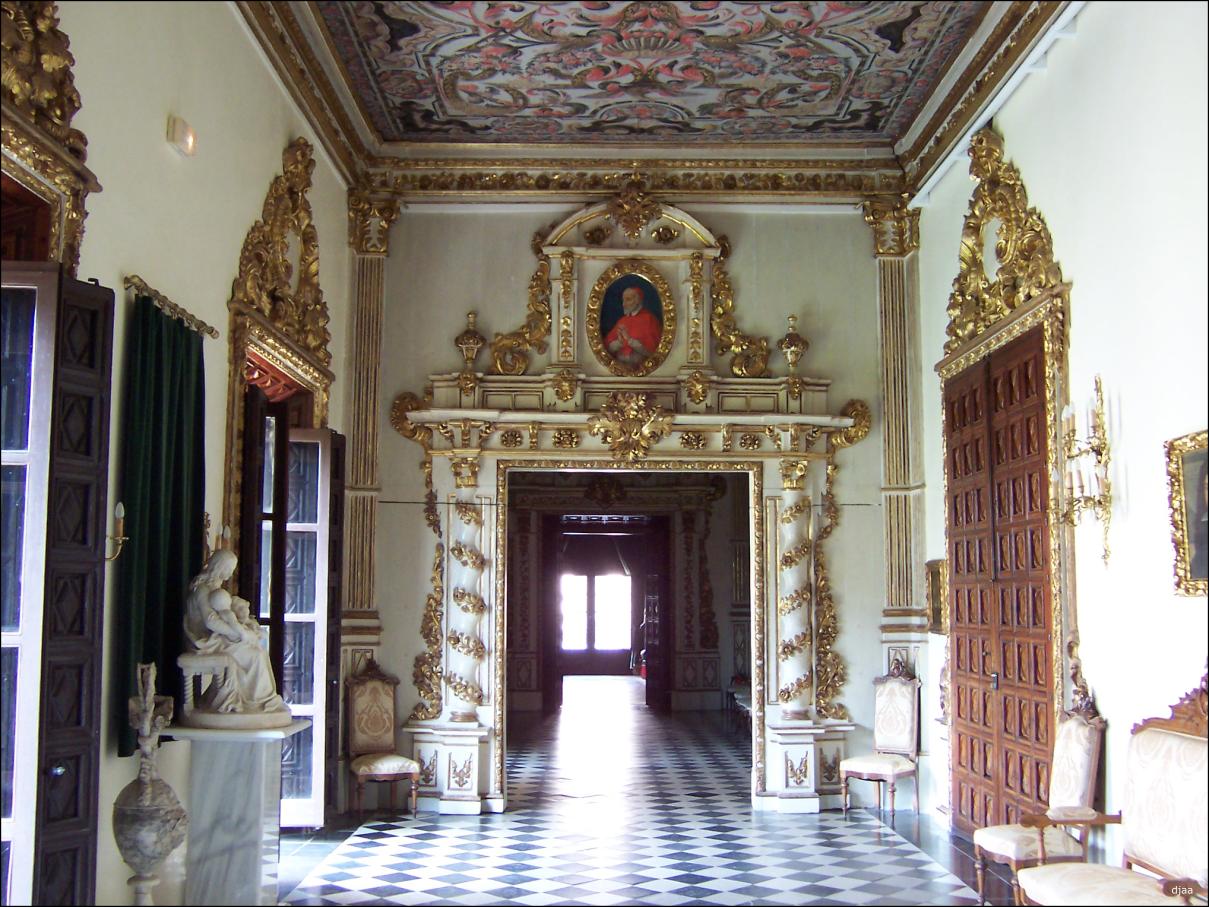 Palacio Ducal de Gandía, Sala Dorada