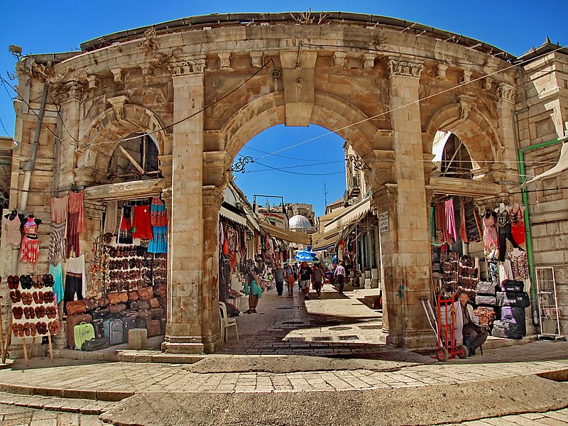 Zoco Muristán Jerusalem y sus mercados