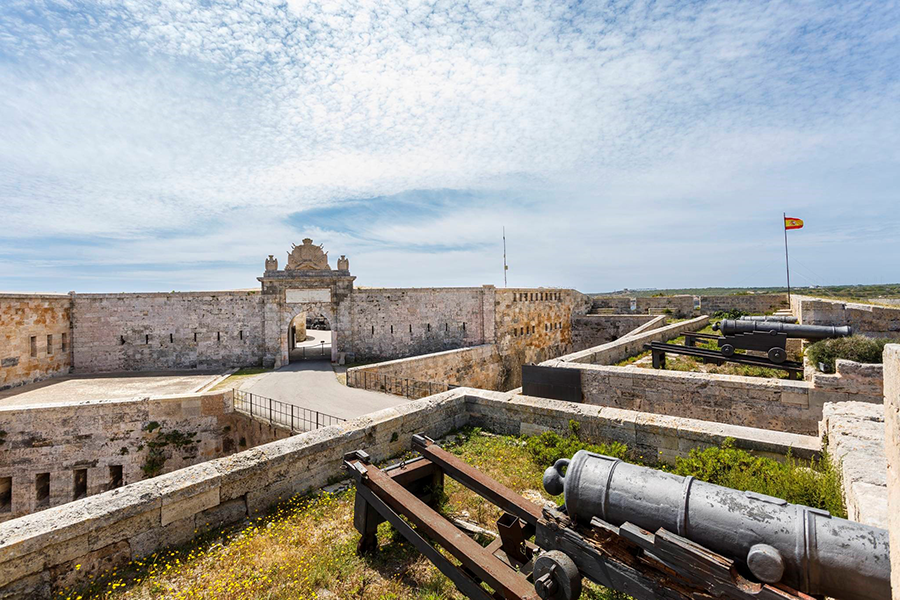 Fortaleza de la Mola en Menorca