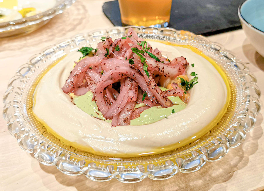 Hummus Barganzo del restaurante Barganzo