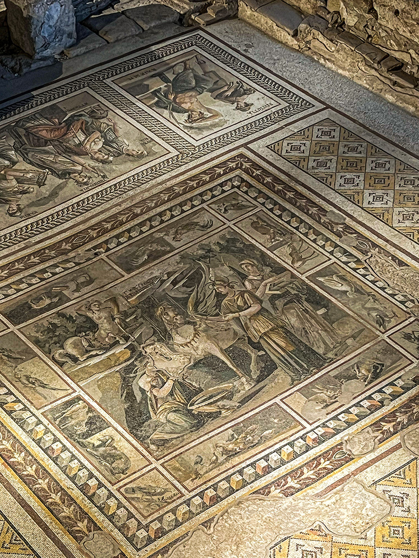 Mosaico de Pegasus Museo Arqueológico de 