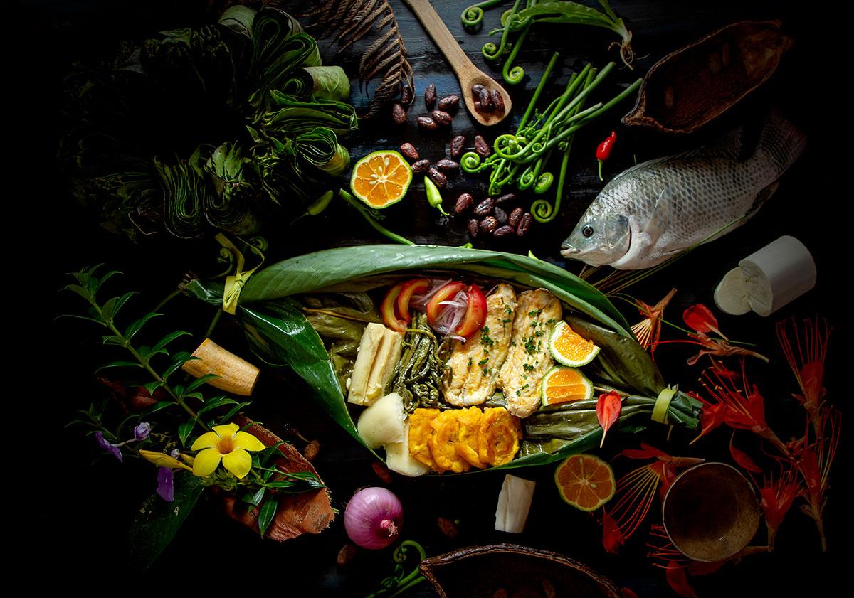 AMAZONÍA Ecuador GASTRONOMÍA Maito de filete de pescado