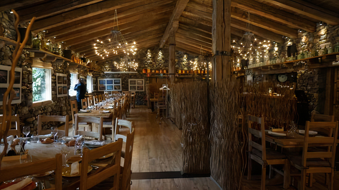 Sala del restaurante Borda Pairal Andorra