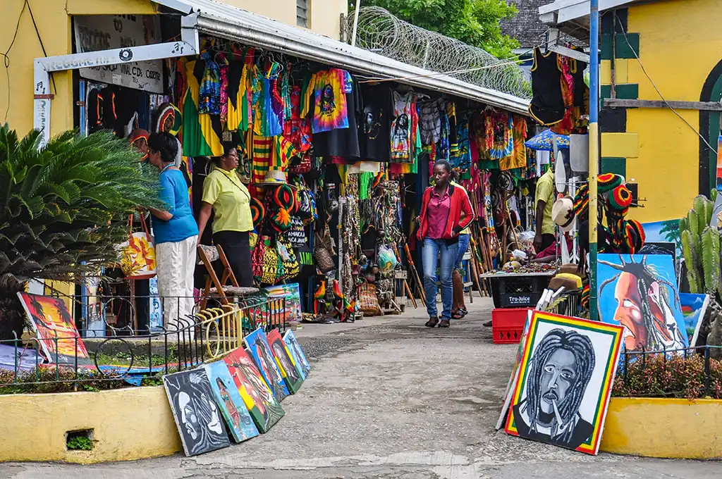 Mercado de artesania de Negril
