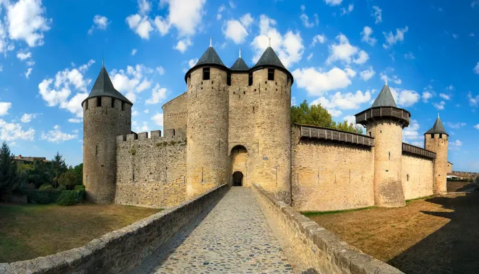 Entrada al Castillo de Carcassonne