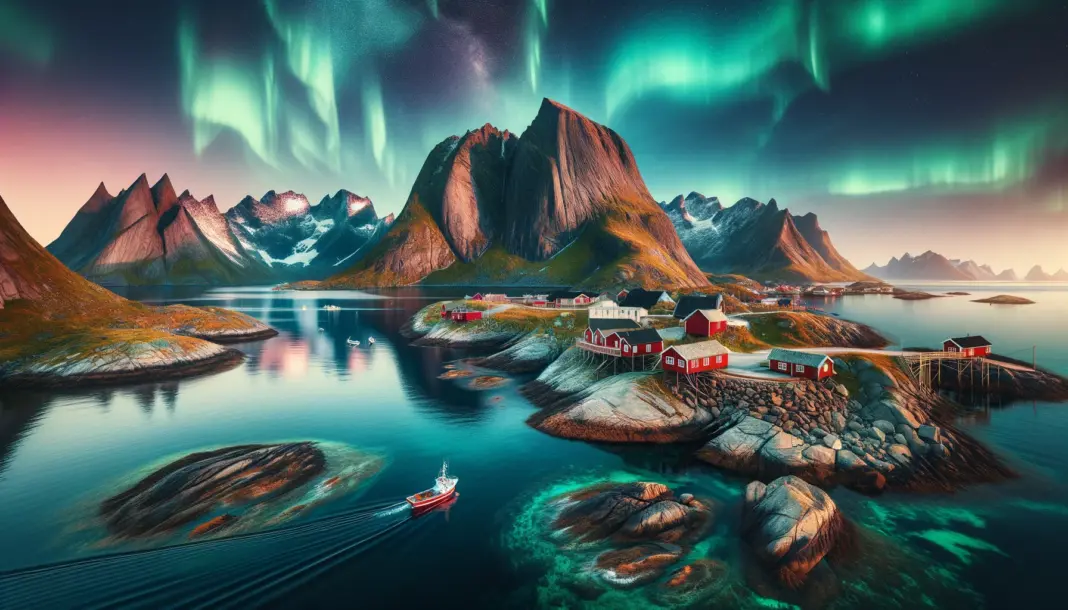 Lofoten archipelago Showcasing