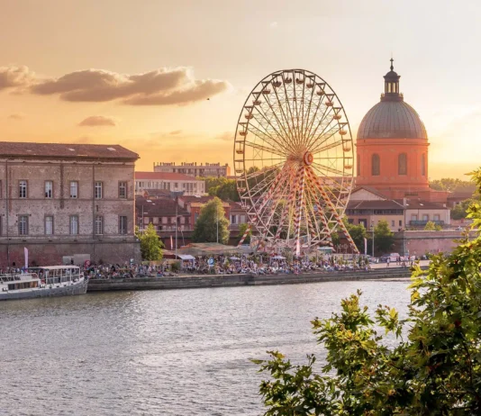 Rendez-vous en France 2024, La gran fiesta del turismo en Toulouse Vista de Toulouse desde el río garona