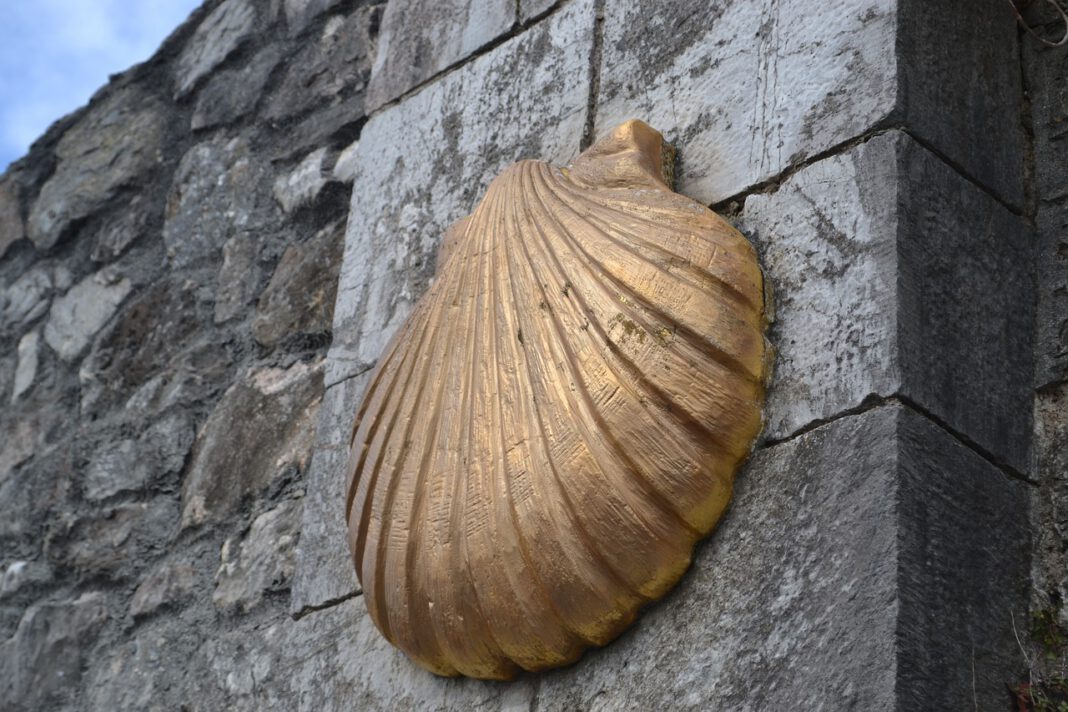 Concha del Peregrino, señal del Camino de Santiago