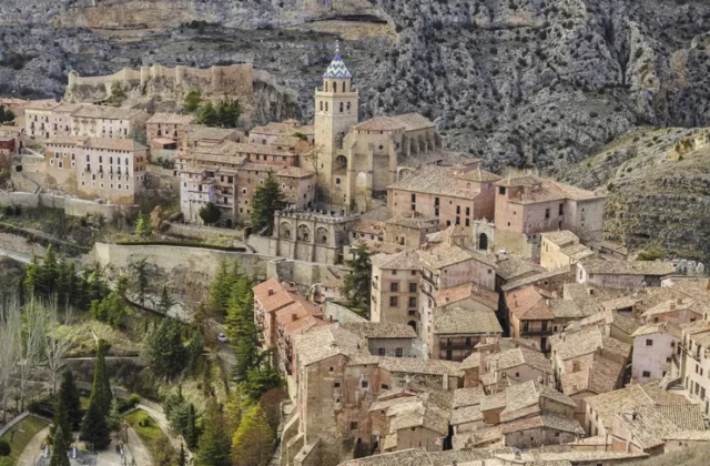 Vista aérea de Albarracín