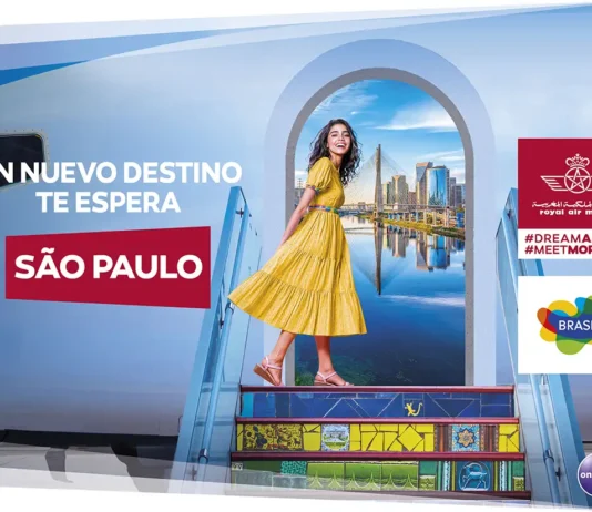 Royal Air Maroc te lleva a Sao Paulo