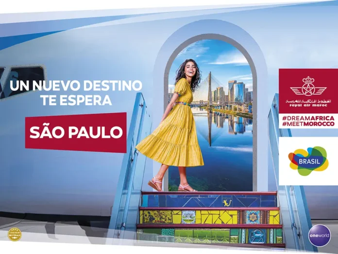 Royal Air Maroc te lleva a Sao Paulo