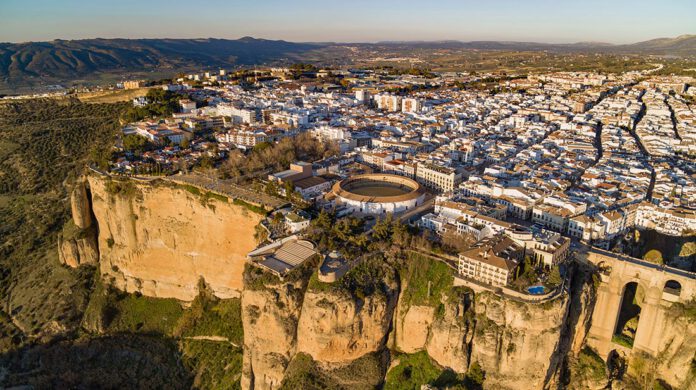 Vista aérea de Ronda