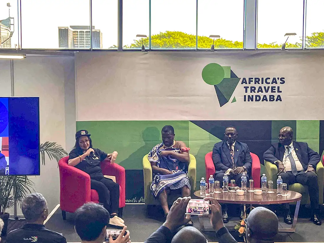 2025: El turismo africano se reinventa en Durban 1 Africa’s Travel Indaba celebrada en la ciudad de Durban conferencia de la ministra de Turismo de Sudáfrica