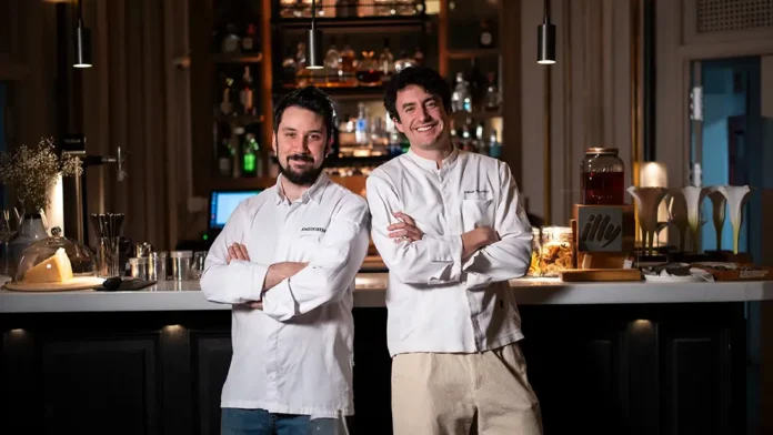 Joaquin Serrano y Jorge Velasco Restaurante Caluana