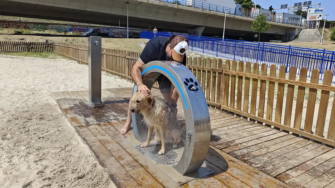 Algeciras donde el mar canta por bulerías 1 Playa de la Concha ducha para mascotas en algeciras