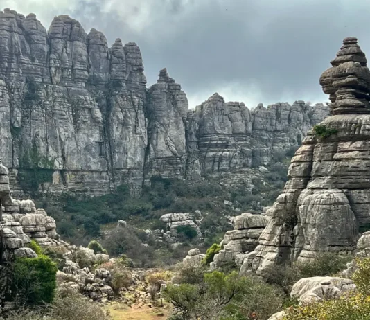 Buenos días desde El Torcal de Antequera El Torcal de Antequera