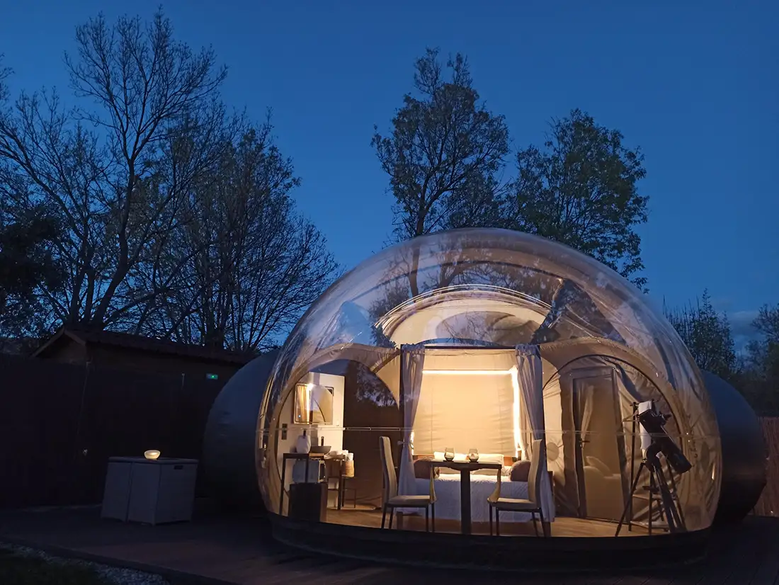 Dormir bajo las estrellas: el lujo silencioso del glamping en España 1 Galmping Gredos Stelar