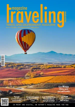 Portada revista Traveling 73 eng
