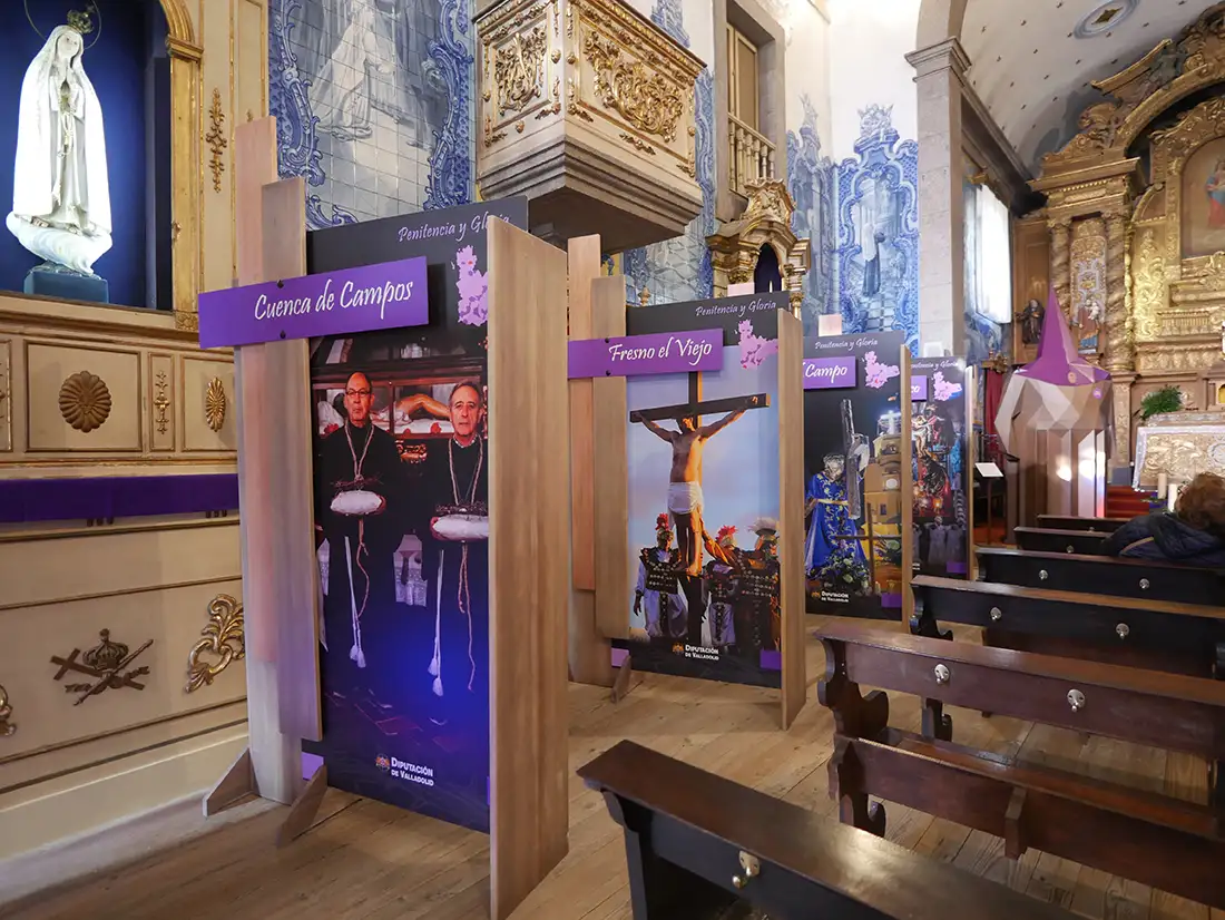 Valladolid lleva su Semana Santa rural hasta Oporto 3 Semana Santa de Valladolid