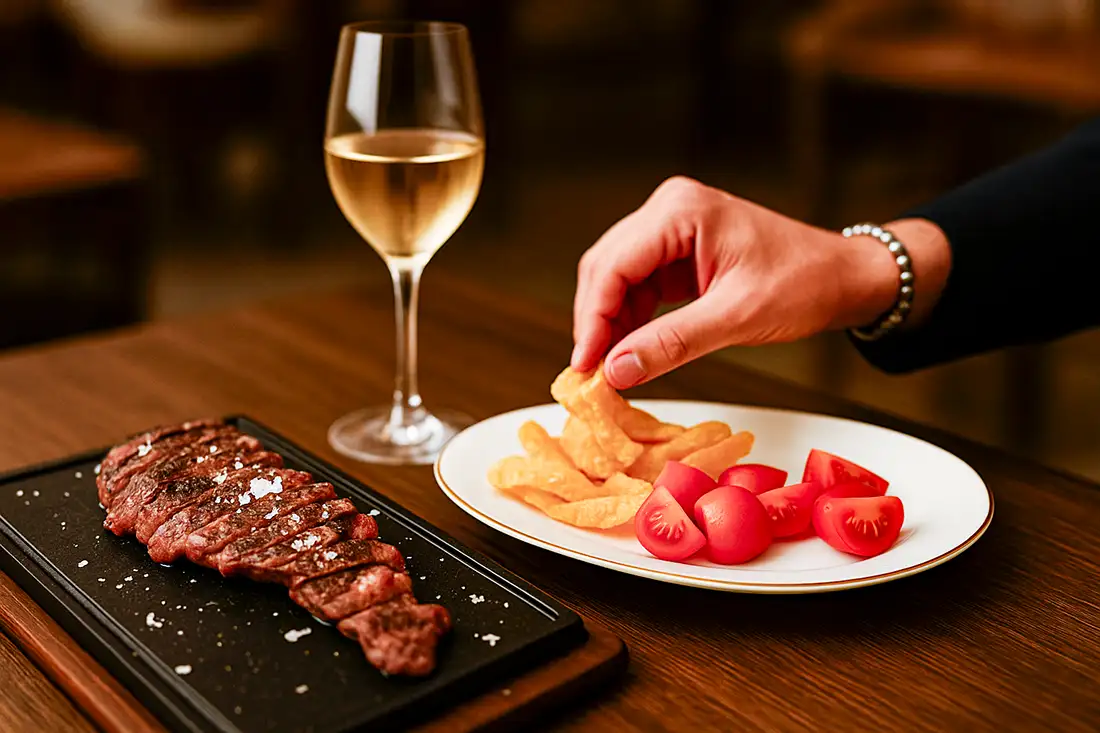 Bahiana Club, oasis mediterráneo en La Latina 3 carne a la parrilla