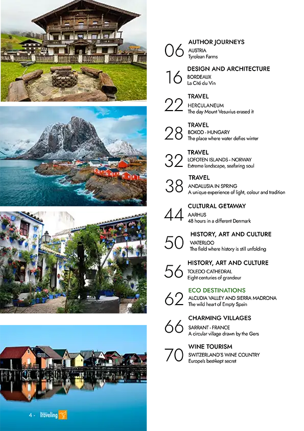 Revista Traveling 76 2 Sumario Página 1 revista Traveling 76