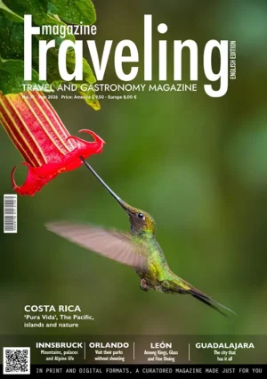 Portada Revista Traveling 77 english